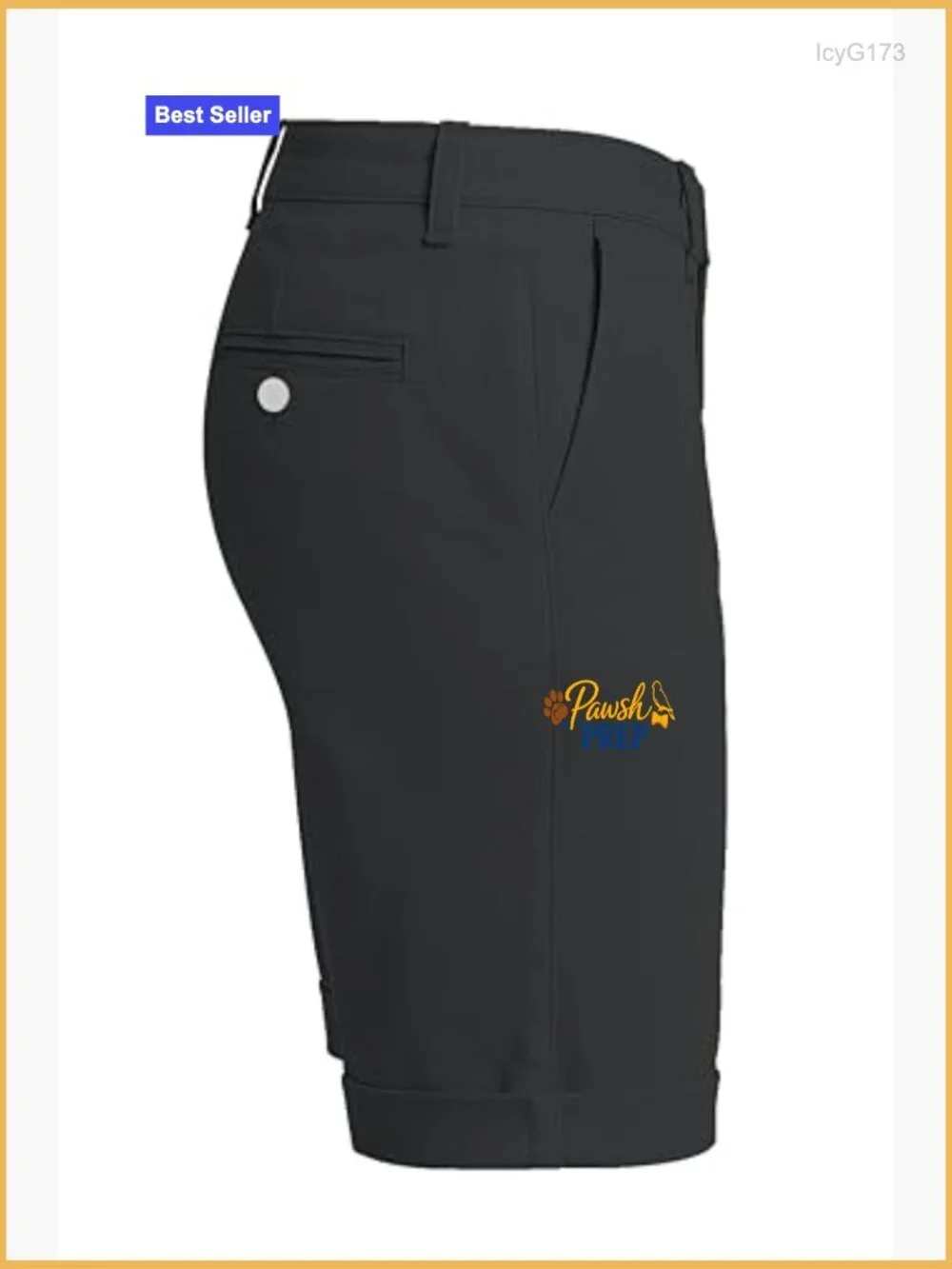 Men's Cotton Chino Cargo Shorts Flat Front Casual Half Pant